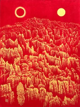 Sun Moon and Bryce-2 24x18